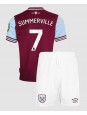 West Ham United Crysencio Summerville #7 Replika Hemmakläder Barn 2024-25 Kortärmad (+ byxor)